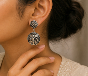 Silver Earring